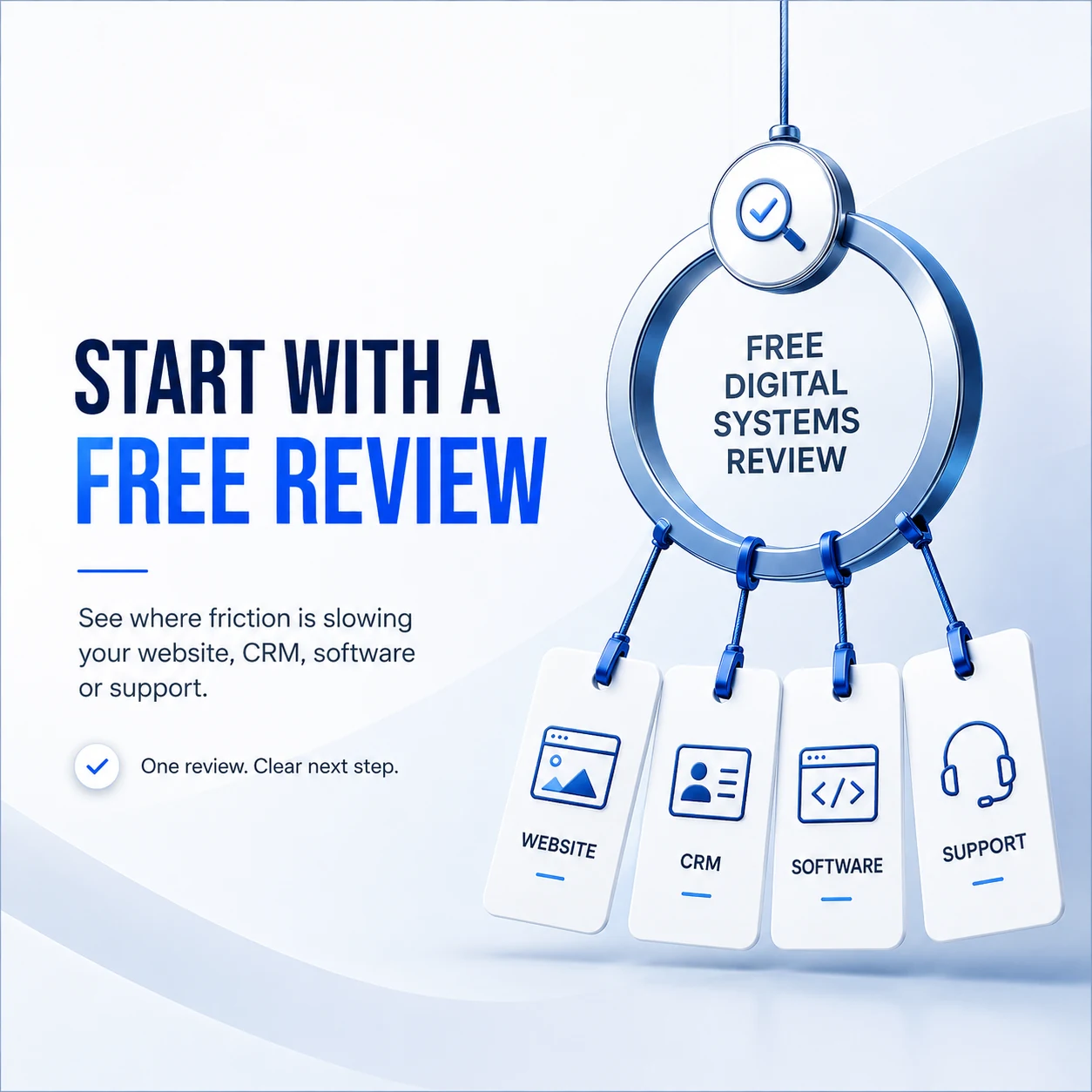 Illustration introducing the free Digital Systems Review